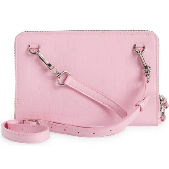 Neo Balenciaga croc embossed leather crossbody bag - Picture 5 of 15